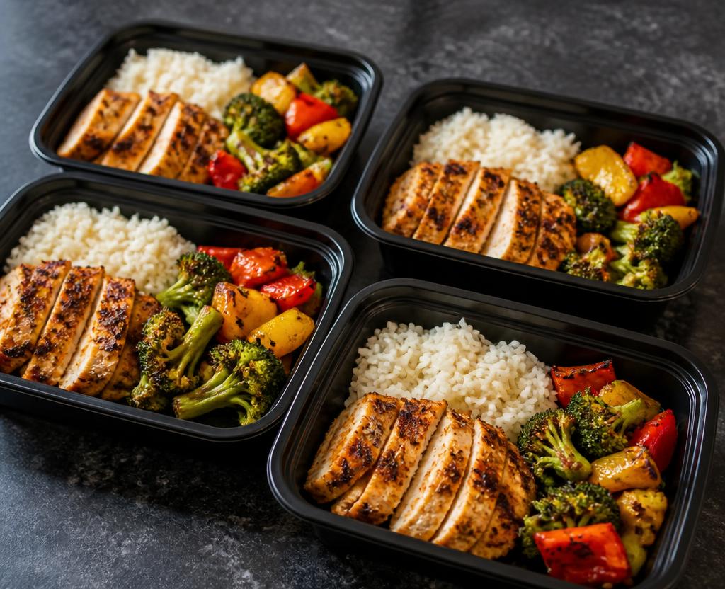 Contenedores de meal prep listos para elegir